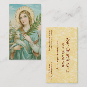 St. Agnes of Rome (MH 01) Business Card
