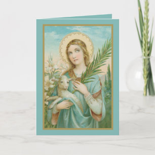 St. Agnes of Rome (MH 01) Card