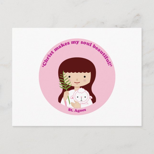 St. Agnes Postcard (Front)