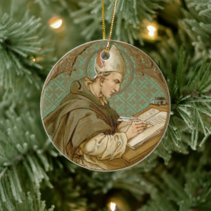 St. Albert the Great (BK 013) Ceramic Ornament