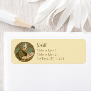 St. Albert the Great (BK 013) (Style 1) Return Address Label