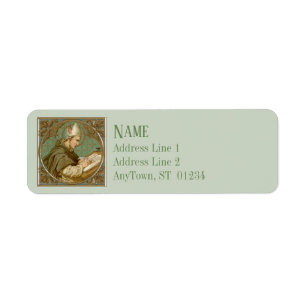 St. Albert the Great (BK 013) (Style 2) Return Address Label
