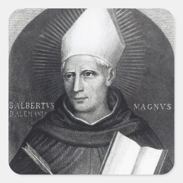 St Albertus Magnus, 1851 Square Sticker (Front)