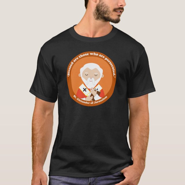 St. Alexander of Jerusalem T-Shirt (Front)