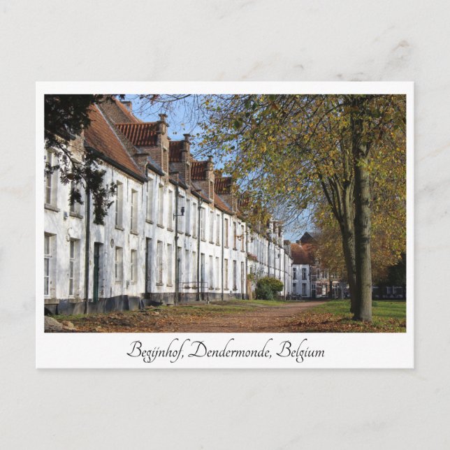 St. Alexiusbegijnhof, Dendermonde, Belgium. Postcard (Front)