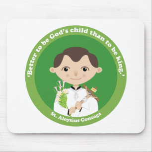 St. Aloysius Gonzaga Mouse Pad