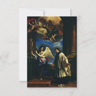St. Aloysius Gonzaga Patron of Scholars Fine Art Thank You Card