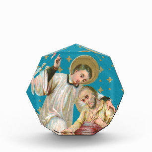St. Aloysius Gonzaga & Plague Victim (M 006) Photo Block