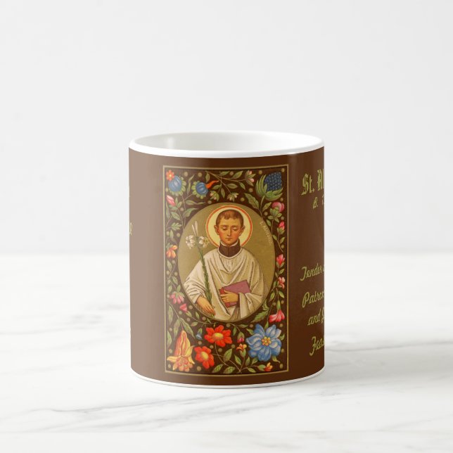 St. Aloysius Gonzaga (PM 01) Coffee Mug 1b (Center)