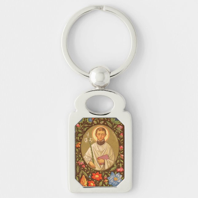 St. Aloysius Gonzaga (PM 01) Key Ring (Front)