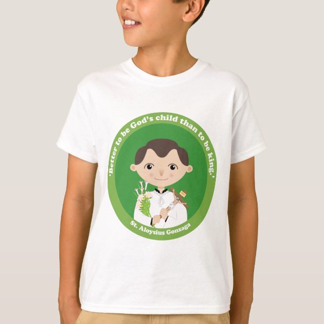 St. Aloysius Gonzaga T-Shirt (Front)