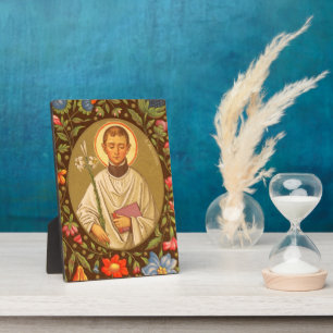 St. Aloysius (PM 01) 5"x7" Plaque #2 with Easel