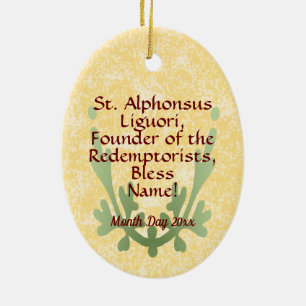 St. Alphonsus Liguori (SAU 039) Ceramic Ornament