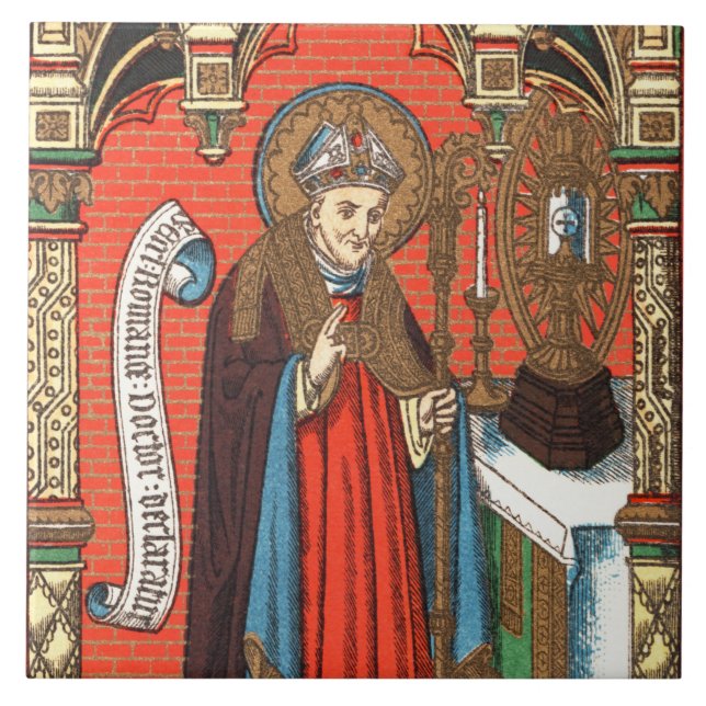 St. Alphonsus Liguori (SAU 039) Ceramic Tile (Front)