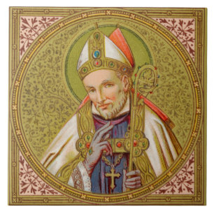 St. Alphonsus Liguori (SNV 02) (Square) Ceramic Tile