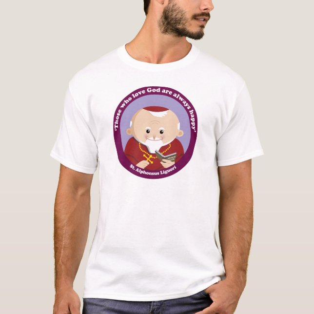 St Alphonsus Liguori T-Shirt (Front)