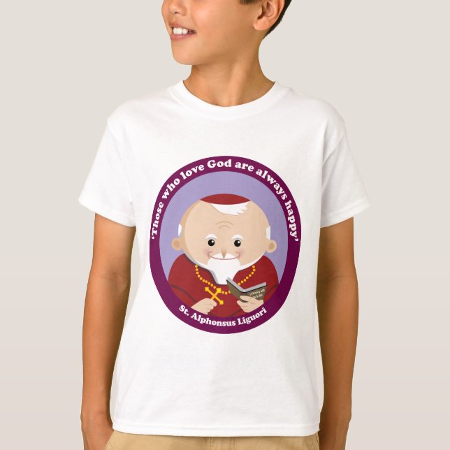 St Alphonsus Liguori T-Shirt (Front)