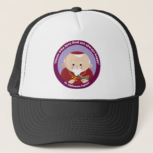 St Alphonsus Liguori Trucker Hat (Front)