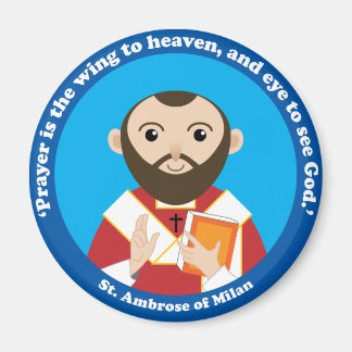 St. Ambrose of Milan Magnet