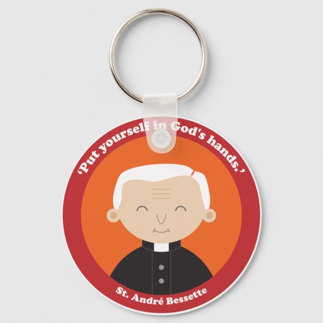 St. André Bessette Key Ring (Front)