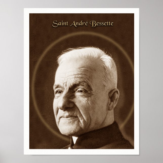St. Andre Bessette. Poster (Front)