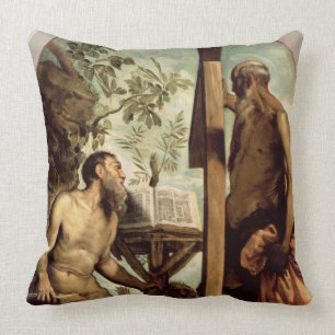 St. Andrew and St. Jerome Cushion