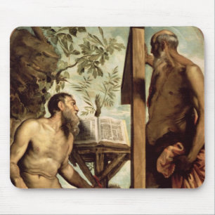 St. Andrew and St. Jerome Mouse Pad