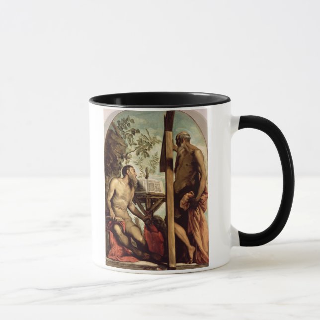 St. Andrew and St. Jerome Mug (Right)