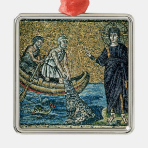 St. Andrew and St. Peter Metal Ornament