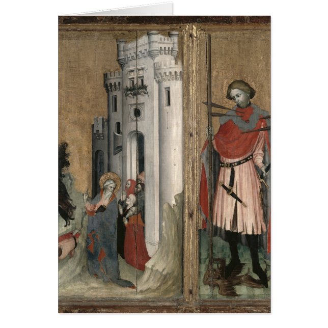 St. Andrew Chasing Demons from the Town (Front)