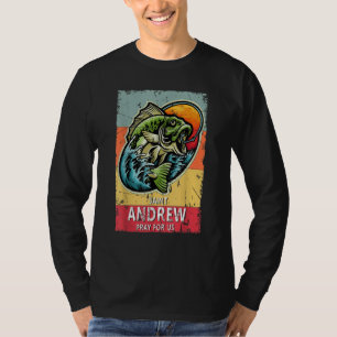 St Andrew Fishing Patron Saint of Fisherman Cathol T-Shirt