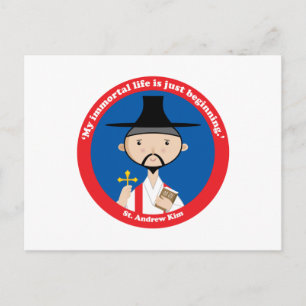 St. Andrew Kim Postcard