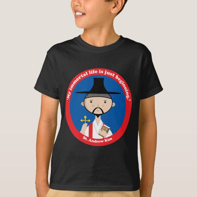 St. Andrew Kim T-Shirt (Front)