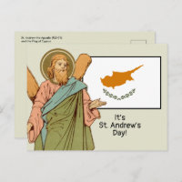 St. Andrew (RLS 01) with Flag of Cyprus Feast Day