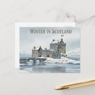 St. Andrew’s Cross flag postcard