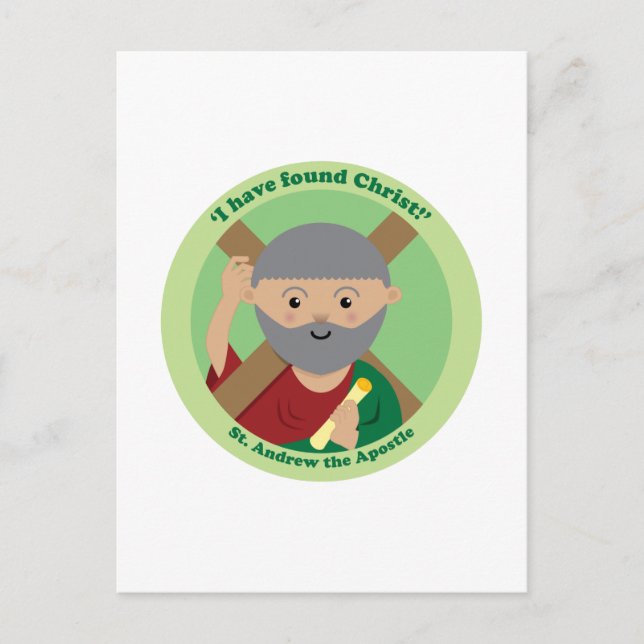 St. Andrew the Apostle Postcard (Front)