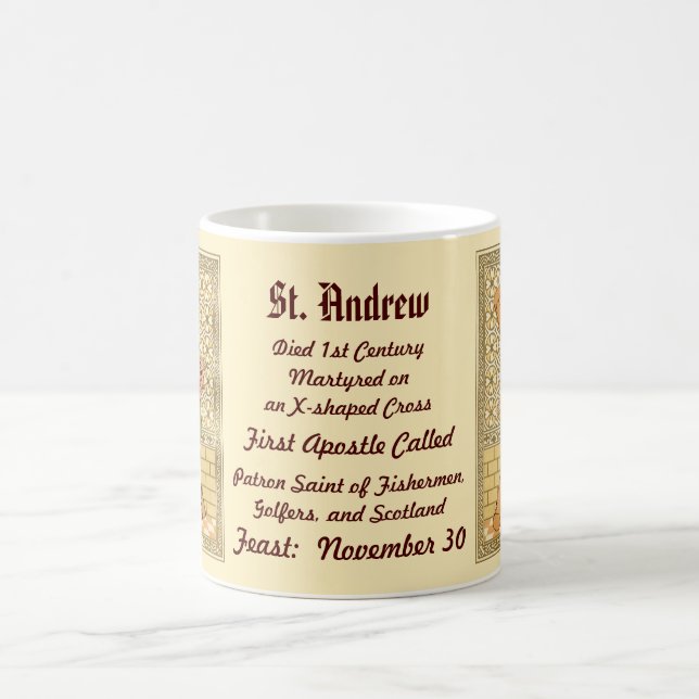 St. Andrew the Apostle (RLS 01) Coffee Mug 2a (Center)