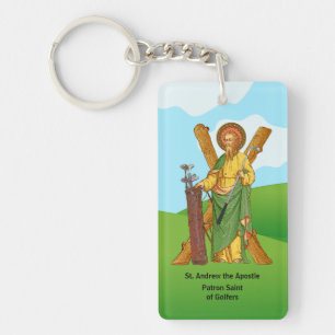 St. Andrew the Apostle / St. Jude Thaddeus  Key Ring