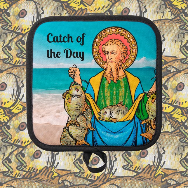 St. Andrew's Catch of the Day Pot Holder (Creator Uploaded)