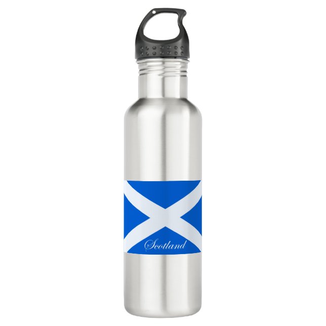 St-Andrews-Cross (Saltire) Flag Scotland 710 Ml Water Bottle (Front)