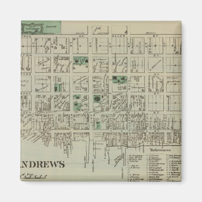 St Andrews NB Magnet (Front)