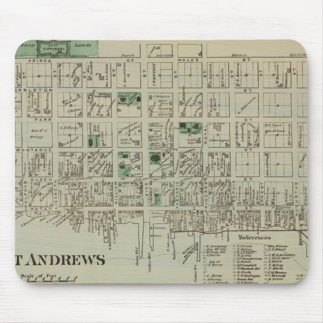 St Andrews NB Mouse Pad (Front)