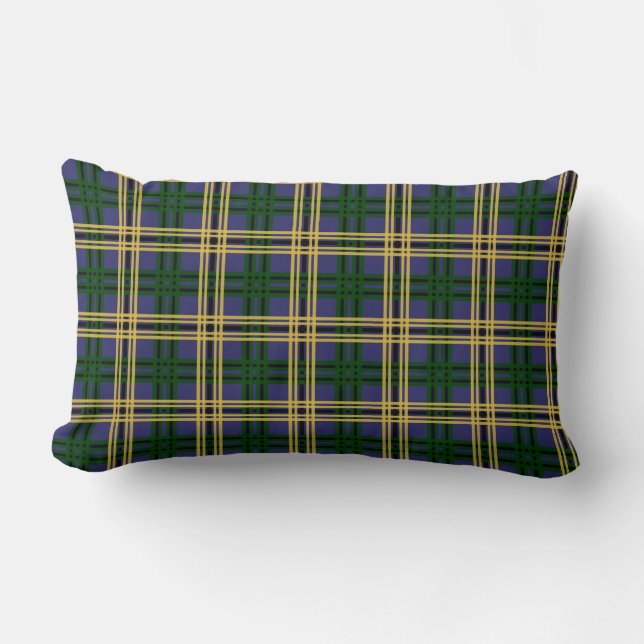 St. Andrews University Tartan Lumbar Cushion (Front)