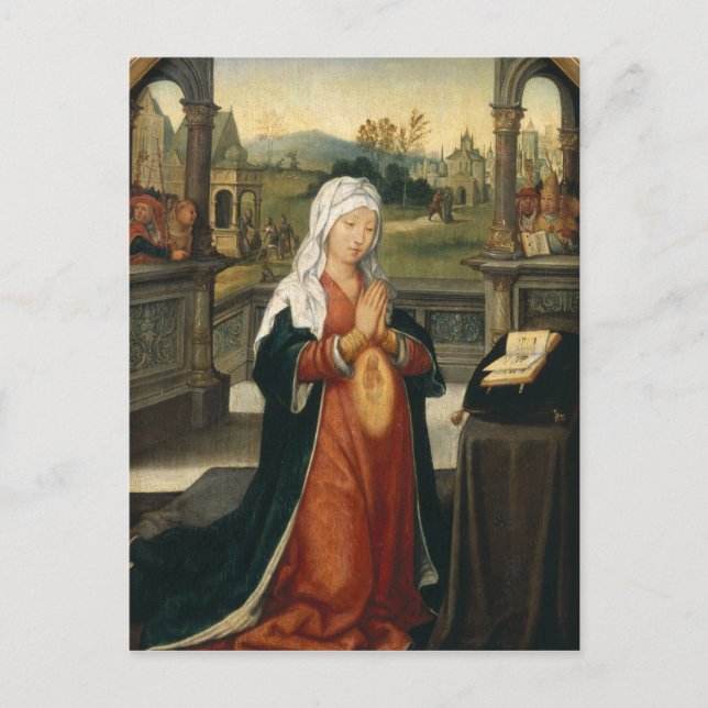 St.Anne Conceiving the Virgin Postcard (Front)