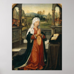 St.Anne Conceiving the Virgin Poster