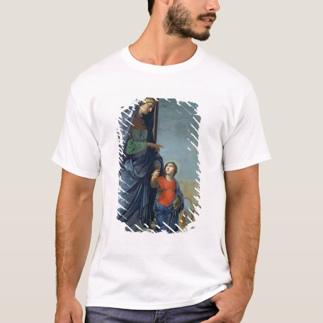 St. Anne Leading the Virgin to the Temple T-Shirt (Front)