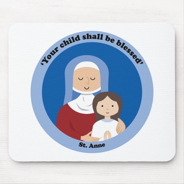 St. Anne Mouse Pad (Front)