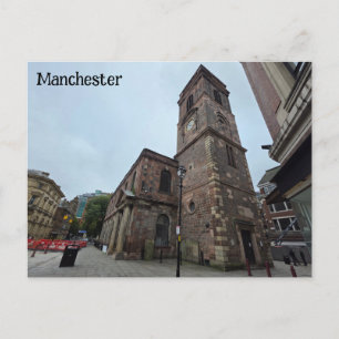 St Ann's Church, Manchester Postcard