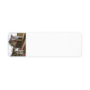 St. Ann's Return Address Label