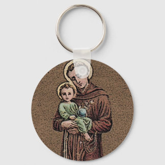 St. Anthony & Baby Jesus Key Ring